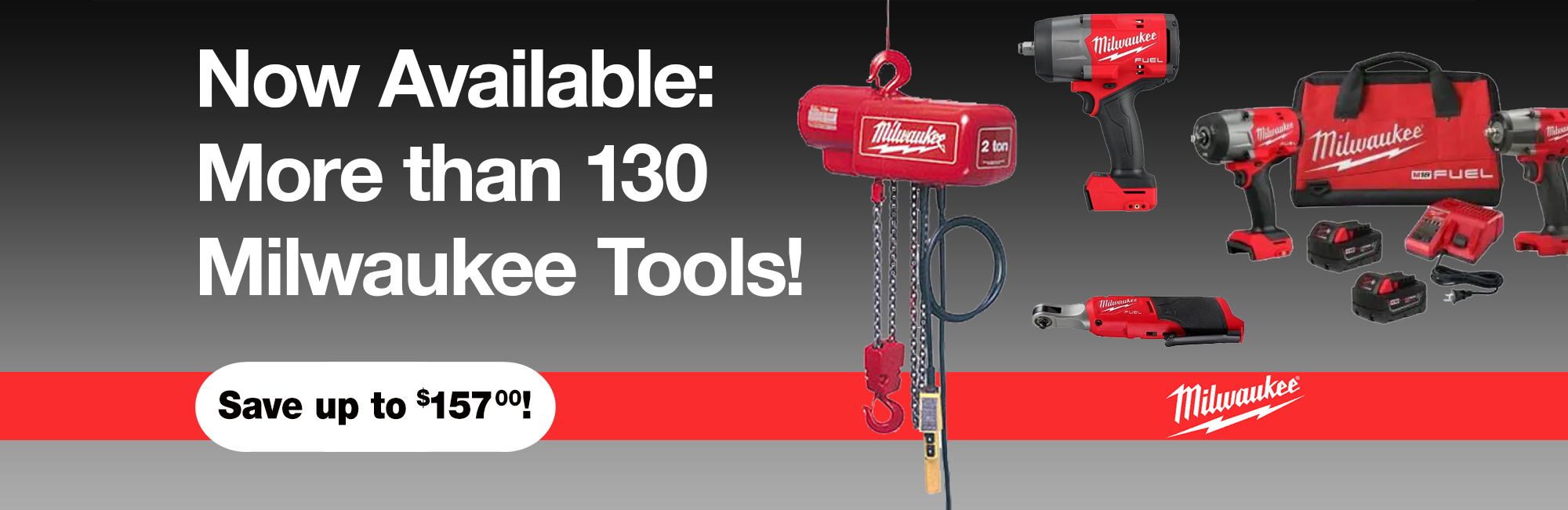 Save big on lotsa Milwaukee Tools!