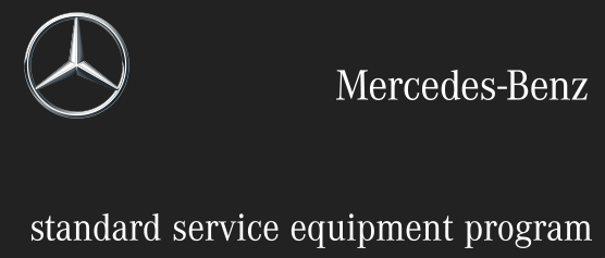 Mercedes-Benz Standard Service Equipment Program